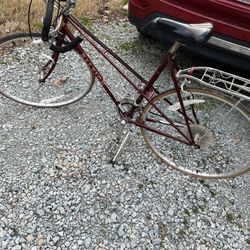 Vintage Ladies Raleigh 502 