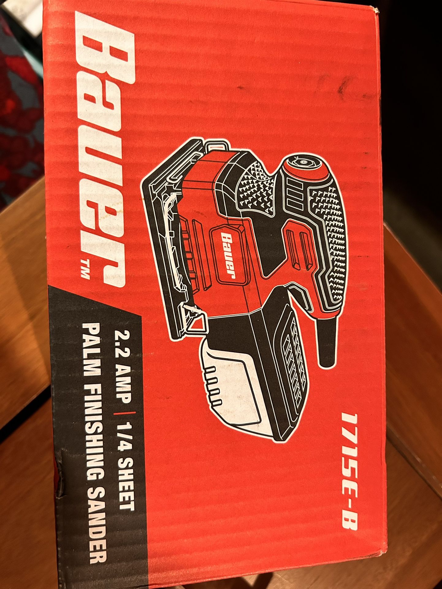 Bauer Palm Finishing Sander