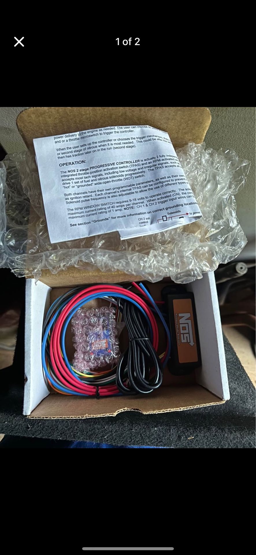 Nitrous Progressive Controller