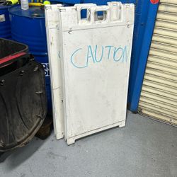 A Frame Sign Used