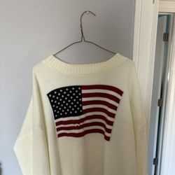 American Flag Sweater 