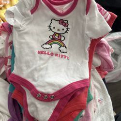 Bundle Baby Girl Onesies 23 Pieces (0-3 Months)