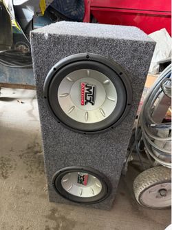 Subwoofer MTX w power plant