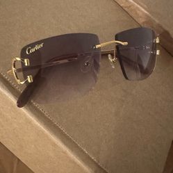Men Cartier Big “C” Sunglasses frames 