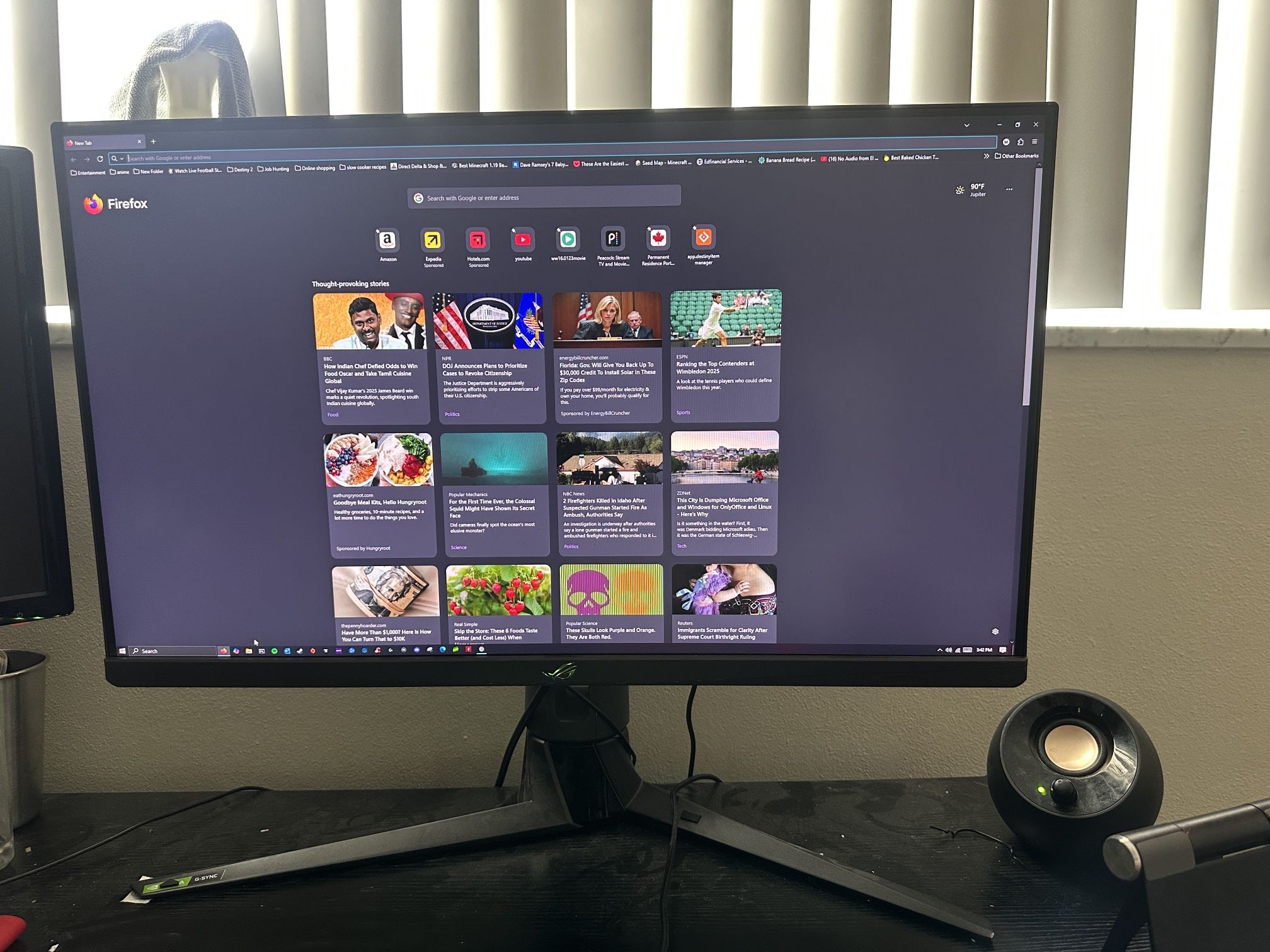 Asus Rog Strix 27 In 1440p Monitor 