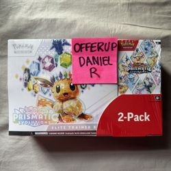 POKÉMON SCARLET VIOLET PRISTMATIC EVOLUTION ETB + BOOSTER BUNDLE
