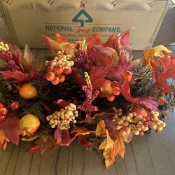 20” Maple Centerpiece w/ Battery Operated LED Lights