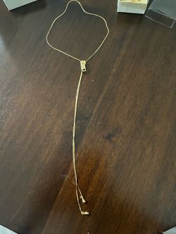 Gold tone necklaces