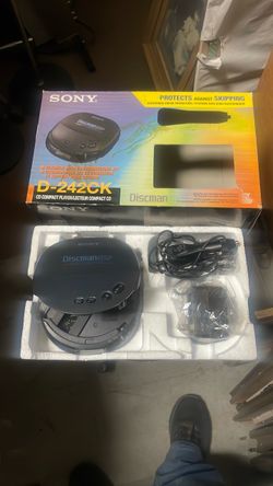 Sony discman cd disk player