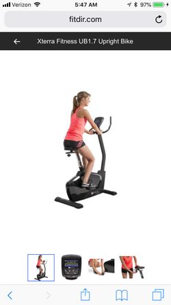 Xterra ub 1.7 exercise bike new arrivals