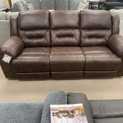 Ashley Stoneland Reclining Sofa- Brand New