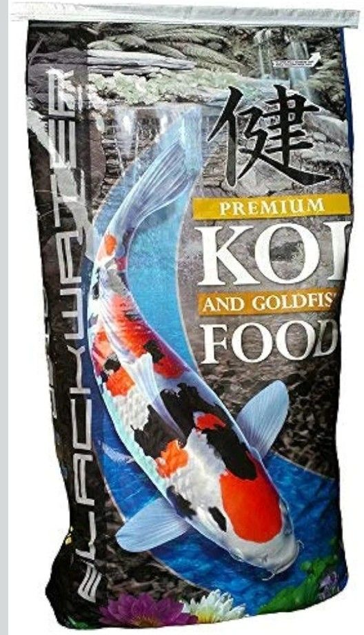 Blackwater Premium Koi and Goldfish Foods Max Growth 40 lb, Small Pellet