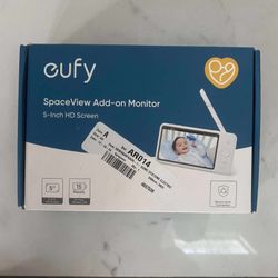 Eufy Security SpaceView T8300-M Wireless 5" Display Video Baby Monitor