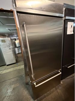 36” KITCHENAID BUILT IN BOTTOM FREEZER STAINLESS STEEL