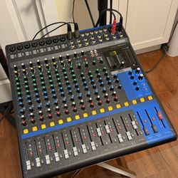 Yamaha MG16XU 16 Input 6 Bus Mixer With Effects 