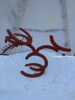 Scrap Metal Art Red Dragon