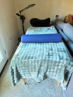 Massage table mag lamp/steamer moonlight hot towel cabby