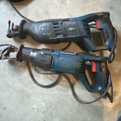 Bosch corded sawzall