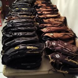 Wilson black Softball Glove -6 models
