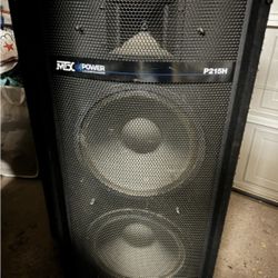 DJ Speakers MTX And Peavey