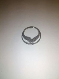 Sterling Silver pendant with dove