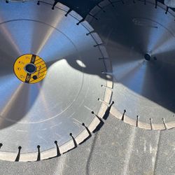 2- 18” Concrete Blades
