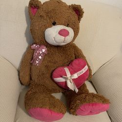 Big plush 🐻 teddy bear    good condition beautiful