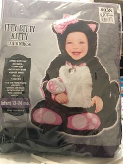 BRAND NEW 12-24 mo ITTY BITTY KITTY COSTUME