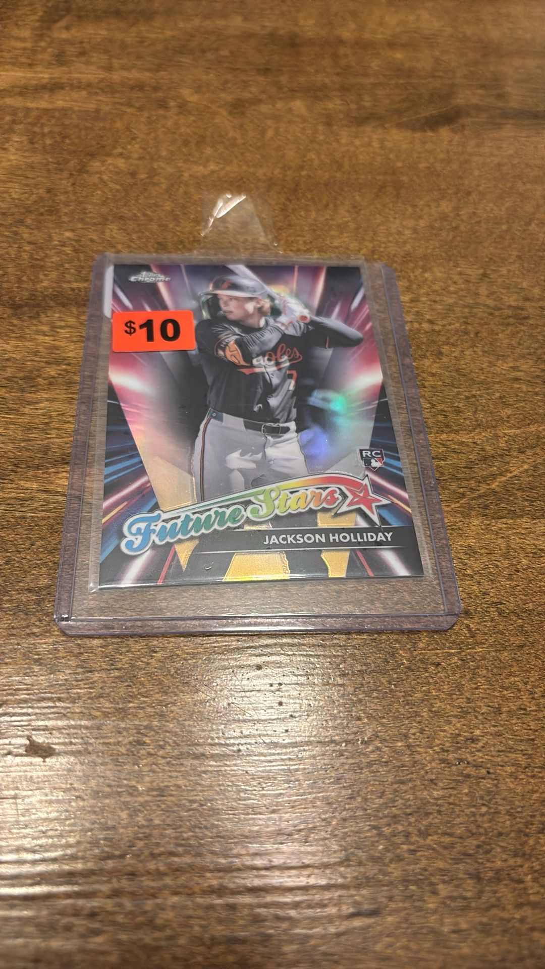 Baltimore Orioles Jackson Holliday Topps Chrome Future Stars