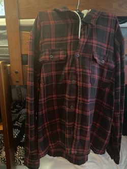 H&M Flannel Hoodie