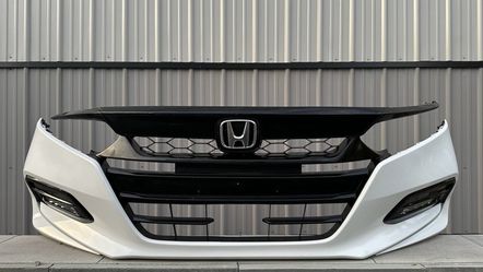 HONDA ACCORD WHITE PERL 2018 2019 2020 FRONT BUMPER RADIATOR GRILLE