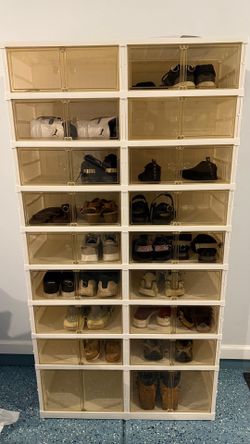 36 pair shoe rack