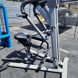 Precor Iso Row Plate Loaded Gym Equipment Exercise Fitness 