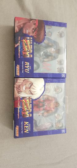 Storm Collectibles Ultra Street Fighter 2 Evil Ryu and Violet Ken