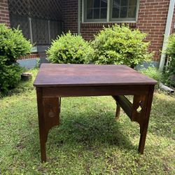 Vintage Oak Desk 