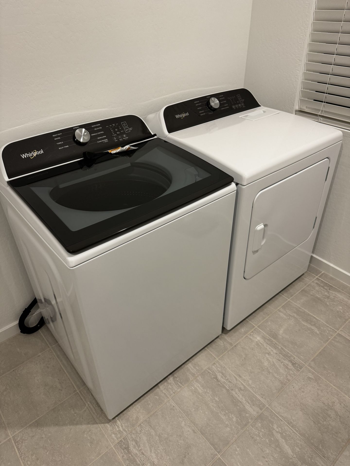 Whirlpool Washer & Dryer