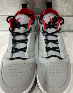 Brand new men’s gray suede shoes