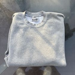 Pro club grey crew neck size large