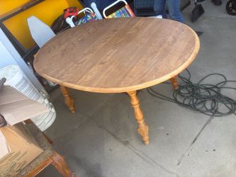 Table and chairs