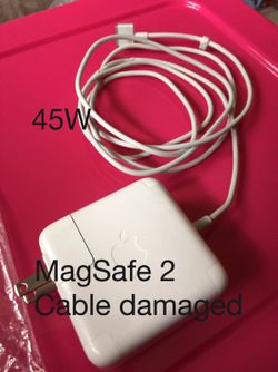 45W MagSafe 2 (cable damaged)