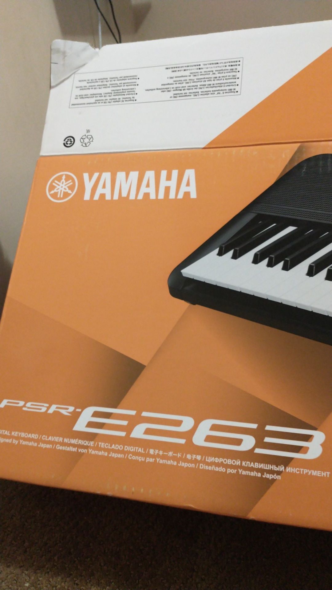Yamaha psr- e263