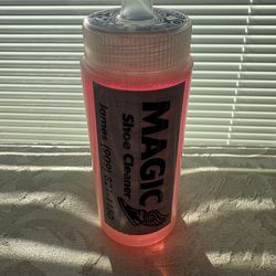 Magic shoe cleaner