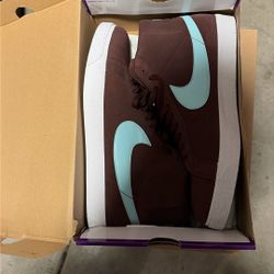 Nike Sb Zoom Blazer Mid Mystic Dates Size 14 