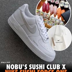 Air Force sushi club size 9