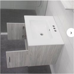 24' Floating Vanity. 