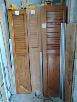 Mahogany doors