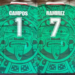 ABA Sport Mexico playera Francia ‘98 Calendario Azteca