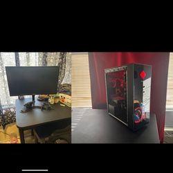 Omen Pc With Curved Monitor