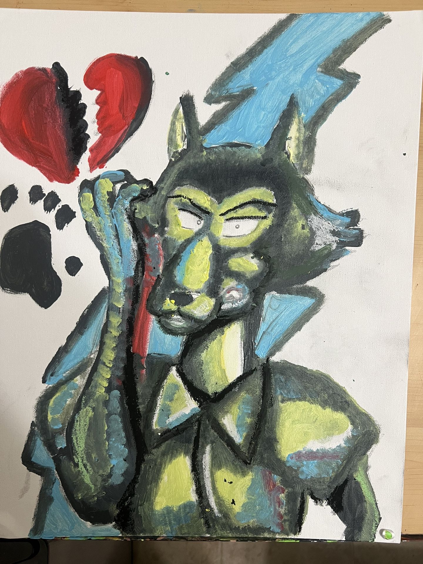 Beastars Legoshi Fanart Painting