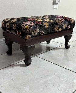 Antique Foot Stool With Storage 23”Lx13”Wx11”H